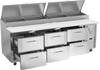 VPPD93HC-6 | 93" Pizza Prep Table