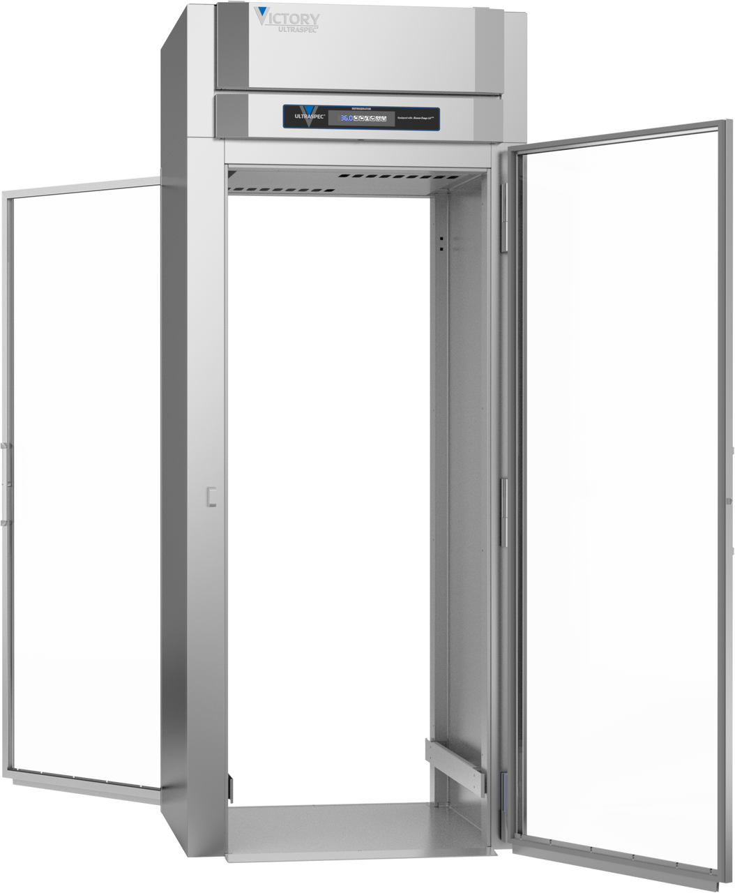 RIS-1D-S1-PT-XH-G-HC | Ultraspec Extra High Roll-Thru Solid Door