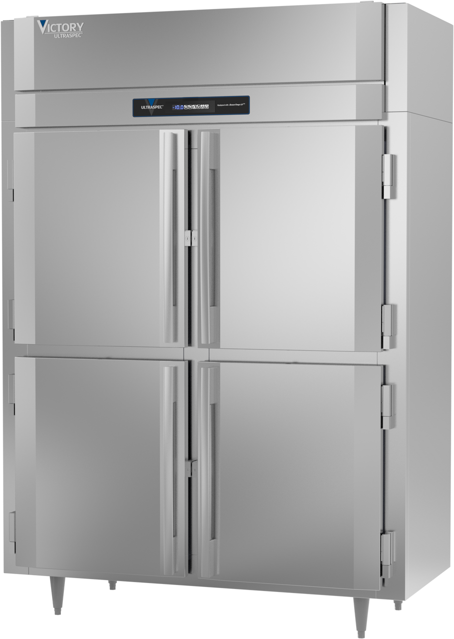 FS-2N-S1-HD-HC | Ultraspec Extra Wide Narrow Depth Half Solid Door