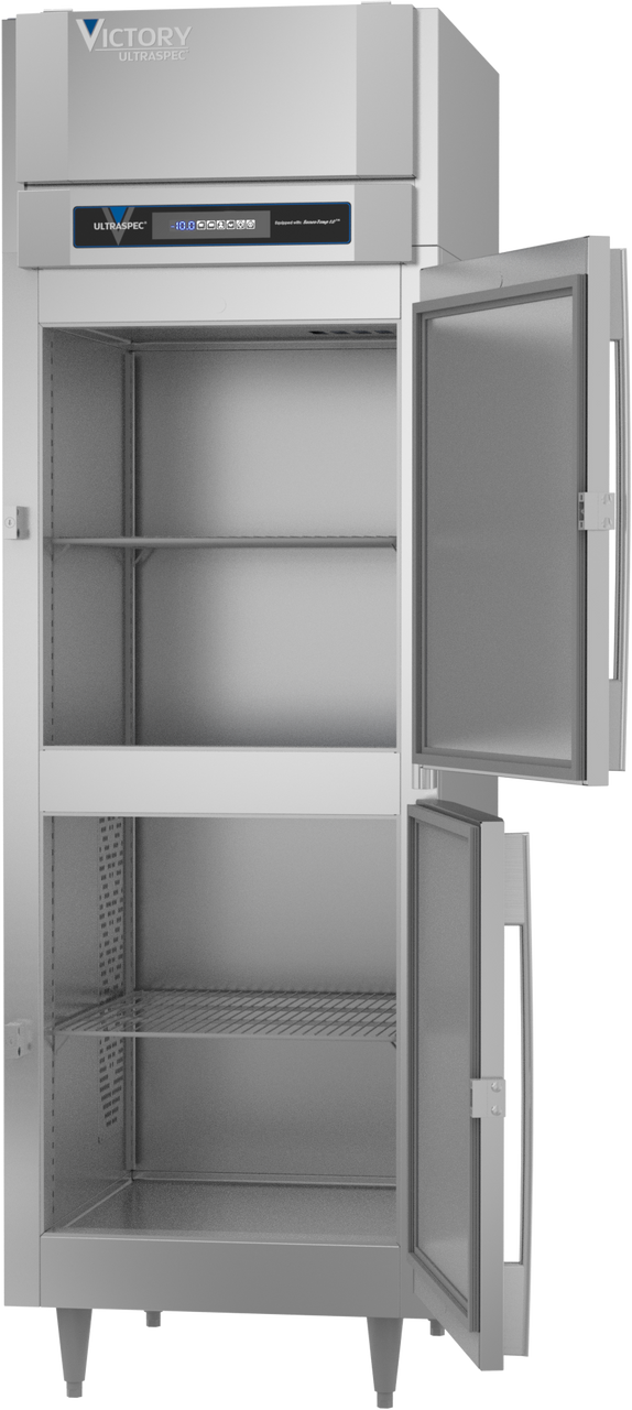 FSA-1D-S1-HD-HC | Ultraspec Half Solid Door Reach-In Freezer