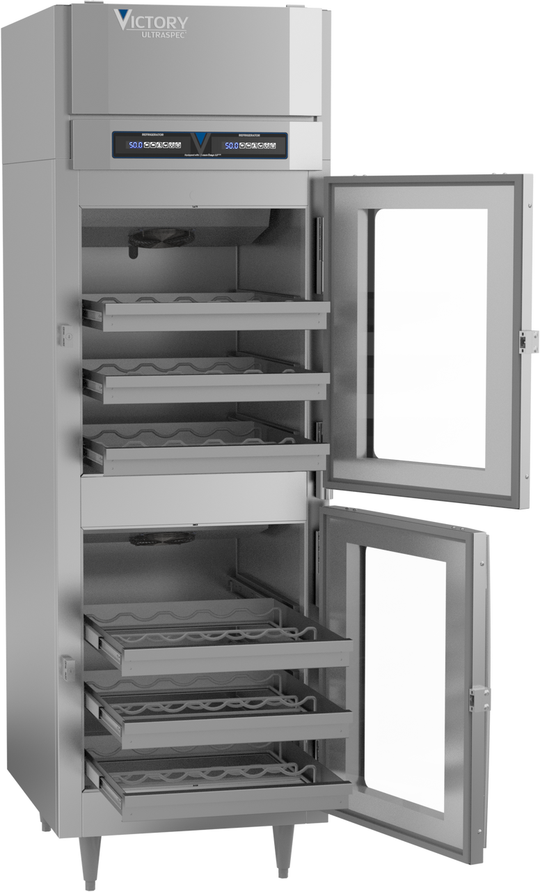 WCDT-1D-S1-HC | Wine Refrigerator Dual-Temp | Victory Refrigeration