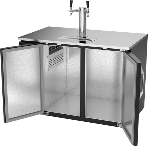 VDD48HC-B | 48" Direct Draw Dispenser in Black