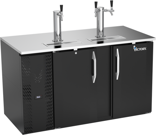 VDD58HC-B | 58" Direct Draw Dispenser in Black