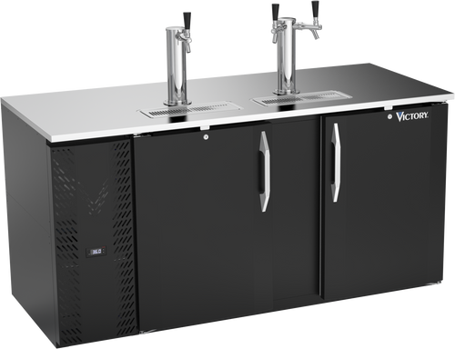 VDD68HC-B | 68" Direct Draw Dispenser in Black