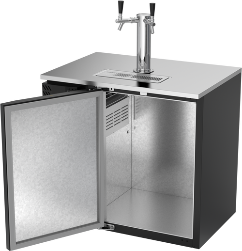 VDDN36HC-B | 36" Direct Draw Dispenser in Black