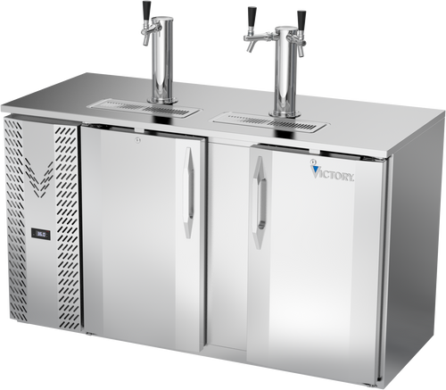 VDDN58HC-S | 58" Direct Draw Dispenser in Stainless Steel