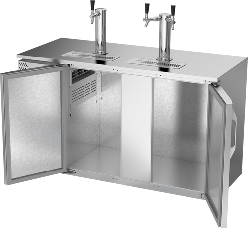 VDDN58HC-S | 58" Direct Draw Dispenser in Stainless Steel