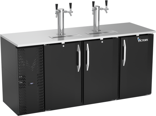 VDDN72HC-B | 72" Direct Draw Dispenser in Black