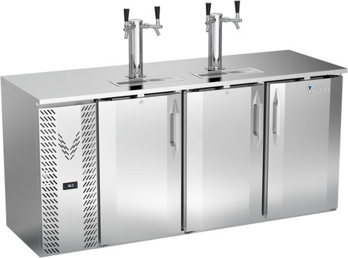 VDDN72HC-S | 72" Direct Draw Dispenser in Stainless Steel