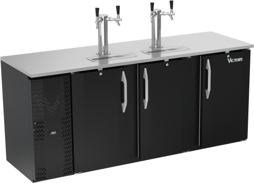 VDDN78HC-B | 78" Direct Draw Dispenser in Black