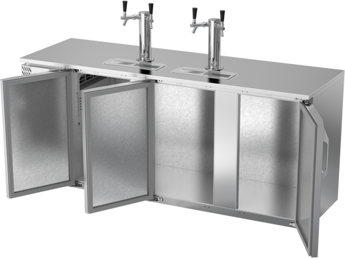 VDDN78HC-S | 78" Direct Draw Dispenser in Stainless Steel