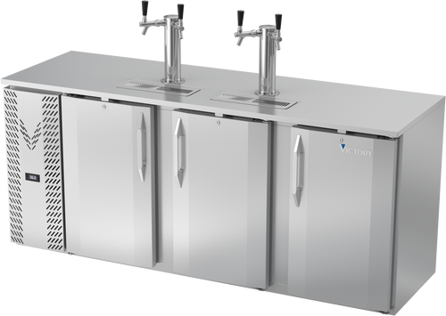 VDDN78HC-S | 78" Direct Draw Dispenser in Stainless Steel