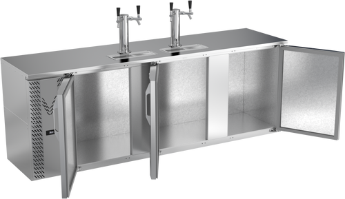 VDDN94HC-S | 94" Direct Draw Dispenser in Stainless Steel