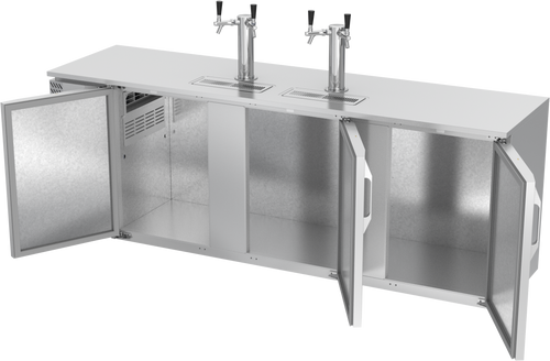 VDDN94HC-S | 94" Direct Draw Dispenser in Stainless Steel