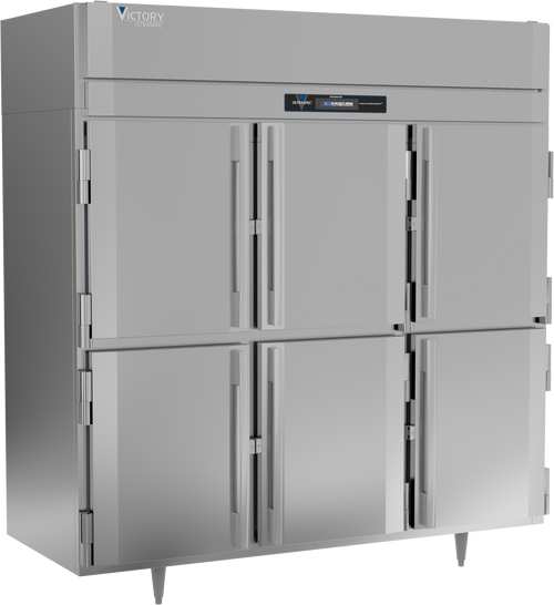 RS-3D-S1-HD-HC | Ultraspec Half Solid Door Reach-In Refrigerator