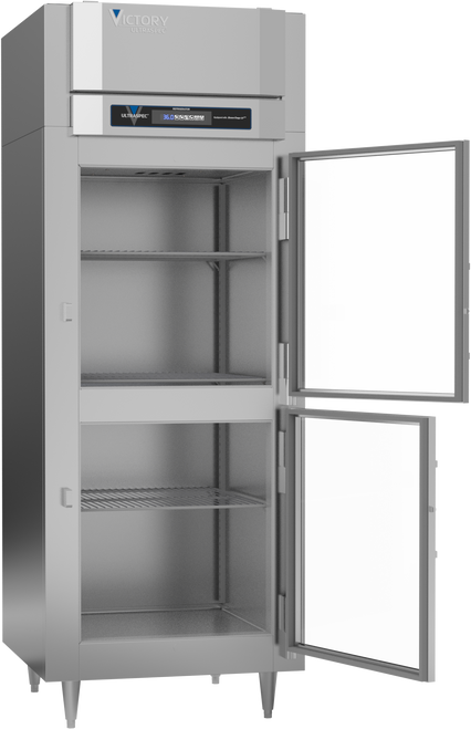 RS-1D-S1-EW-HG-HC | Ultraspec Extra Wide Half Glass Door Reach-In Refrigerator RS-1D-S1-EW-HG-HC | Ultraspec Extra Wide Half Glass Door Reach-In Refrigerator