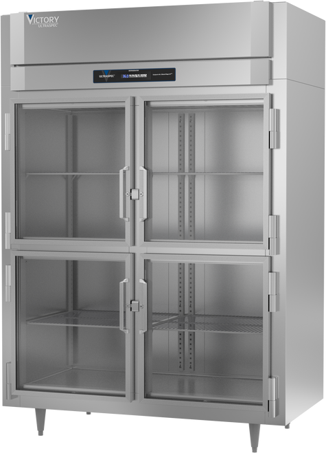 RS-2D-S1-EW-HG-HC | Ultraspec Extra Wide Half Glass Door Reach-In Refrigerator RS-2D-S1-EW-HG-HC | Ultraspec Extra Wide Half Glass Door Reach-In Refrigerator
