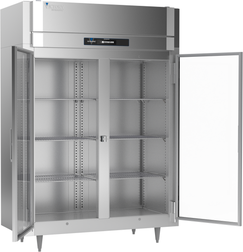RS-2N-S1-G-HC | Ultraspec Extra Wide Narrow Depth Glass Door Reach-In Refrigerator RS-2N-S1-G-HC | Ultraspec Extra Wide Narrow Depth Glass Door Reach-In Refrigerator