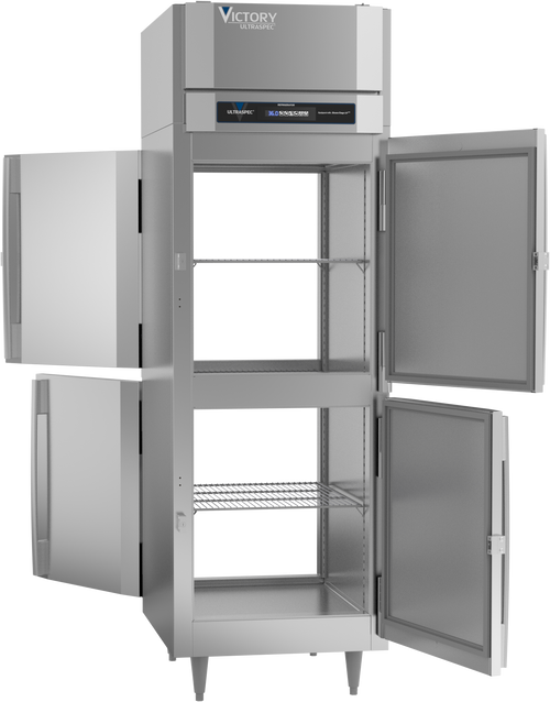 RS-1D-S1-PT-HD-HC | Ultraspec Half Solid Door Pass-Thru Refrigerator RS-1D-S1-PT-HD-HC | Ultraspec Half Solid Door Pass-Thru Refrigerator