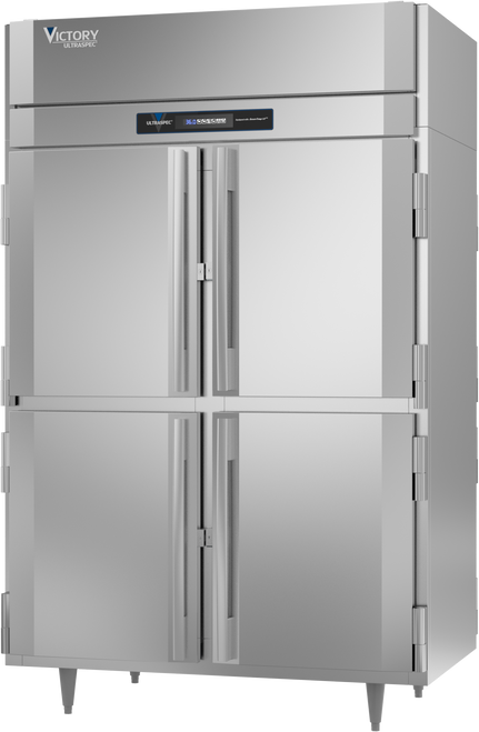 RS-2D-S1-PT-HD-HC | Ultraspec Half Solid Door Pass-Thru Refrigerator RS-2D-S1-PT-HD-HC | Ultraspec Half Solid Door Pass-Thru Refrigerator