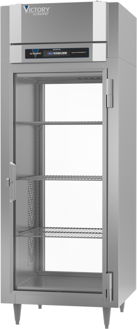 RS-1D-S1-EW-PT-G-HC | Ultraspec Extra Wide Pass-Thru Glass Door Refrigerator RS-1D-S1-EW-PT-G-HC | Ultraspec Extra Wide Pass-Thru Glass Door Refrigerator