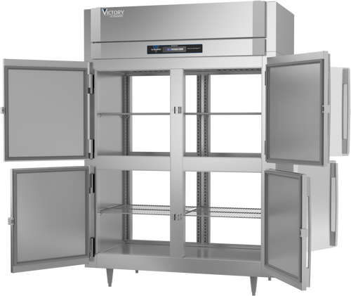 RS-2D-S1-EW-PT-HD-HC | Ultraspec Extra Wide Pass-Thru Half Solid Door Refrigerator RS-2D-S1-EW-PT-HD-HC | Ultraspec Extra Wide Pass-Thru Half Solid Door Refrigerator