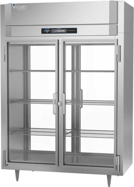RS-2D-S1-EW-PT-G-HC | Ultraspec Extra Wide Pass-Thru Glass Door Refrigerator RS-2D-S1-EW-PT-G-HC | Ultraspec Extra Wide Pass-Thru Glass Door Refrigerator