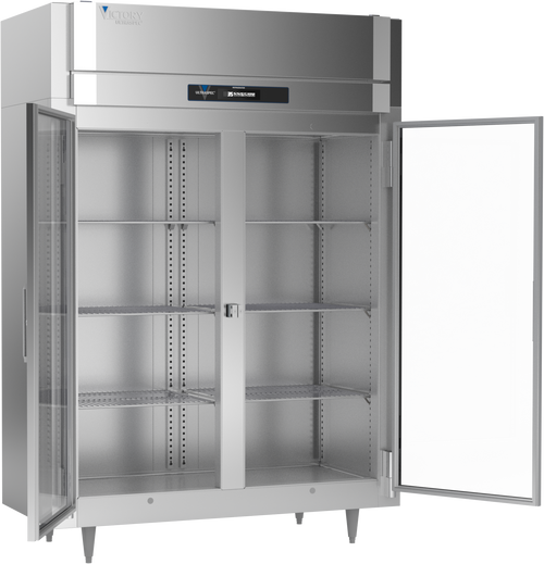 RSA-2N-S1-G-HC | Ultraspec Extra Wide Narrow Depth Glass Door Reach-In Refrigerator RSA-2N-S1-G-HC | Ultraspec Extra Wide Narrow Depth Glass Door Reach-In Refrigerator