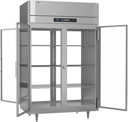RSA-2D-S1-PT-G-HC | Ultraspec Glass Door Pass-Thru Refrigerator RSA-2D-S1-PT-G-HC | Ultraspec Glass Door Pass-Thru Refrigerator