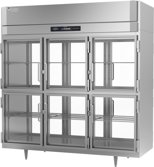 RSA-3D-S1-PT-HG-HC | Ultraspec Half Glass Door Pass-Thru Refrigerator RSA-3D-S1-PT-HG-HC | Ultraspec Half Glass Door Pass-Thru Refrigerator