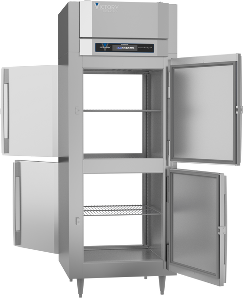 RSA-1D-S1-EW-PT-HD-HC | Ultraspec Extra Wide Pass-Thru Half Solid Door Refrigerator RSA-1D-S1-EW-PT-HD-HC | Ultraspec Extra Wide Pass-Thru Half Solid Door Refrigerator