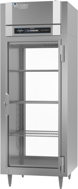 RSA-1D-S1-EW-PT-G-HC | Ultraspec Extra Wide Pass-Thru Glass Door Refrigerator RSA-1D-S1-EW-PT-G-HC | Ultraspec Extra Wide Pass-Thru Glass Door Refrigerator