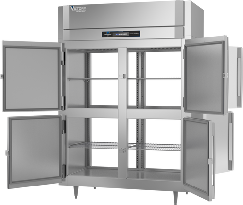 RSA-2D-S1-EW-PT-HD-HC | Ultraspec Extra Wide Pass-Thru Half Solid Door Refrigerator RSA-2D-S1-EW-PT-HD-HC | Ultraspec Extra Wide Pass-Thru Half Solid Door Refrigerator