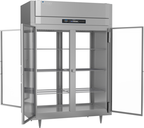RSA-2D-S1-EW-PT-G-HC | Ultraspec Extra Wide Pass-Thru Glass Door Refrigerator RSA-2D-S1-EW-PT-G-HC | Ultraspec Extra Wide Pass-Thru Glass Door Refrigerator
