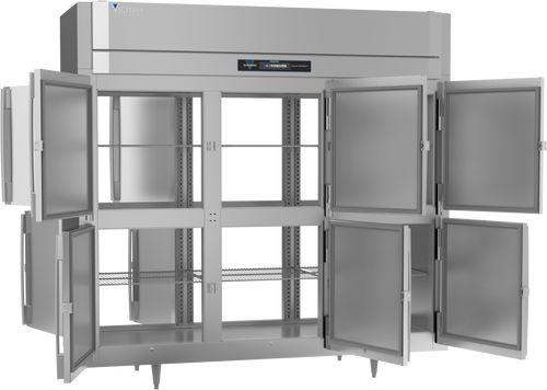 RSA-3D-S1-EW-PT-HD-HC | Ultraspec Extra Wide Pass-Thru Half Solid Door Refrigerator RSA-3D-S1-EW-PT-HD-HC | Ultraspec Extra Wide Pass-Thru Half Solid Door Refrigerator