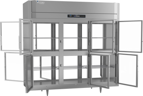 RSA-3D-S1-EW-PT-HG-HC | Ultraspec Extra Wide Pass-Thru Half Glass Door Refrigerator RSA-3D-S1-EW-PT-HG-HC | Ultraspec Extra Wide Pass-Thru Half Glass Door Refrigerator