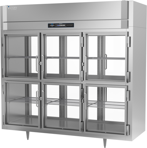 RSA-3D-S1-EW-PT-HG-HC | Ultraspec Extra Wide Pass-Thru Half Glass Door Refrigerator RSA-3D-S1-EW-PT-HG-HC | Ultraspec Extra Wide Pass-Thru Half Glass Door Refrigerator