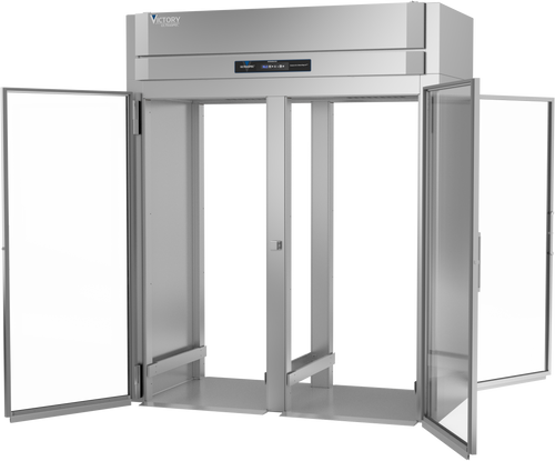 RISA-2D-S1-PT-G-HC | Ultraspec Glass Door Roll-Thru Refrigerator RISA-2D-S1-PT-G-HC | Ultraspec Glass Door Roll-Thru Refrigerator