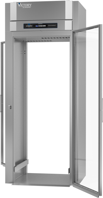 RISA-1D-S1-PT-XH-G-HC | Ultraspec Extra High Roll-Thru Solid Door Refrigerator RISA-1D-S1-PT-XH-G-HC | Ultraspec Extra High Roll-Thru Solid Door Refrigerator