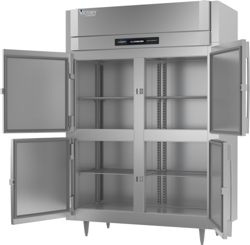 FS-2N-S1-HD-HC | Ultraspec Extra Wide Narrow Depth Half Solid Door Reach-In Freezer FS-2N-S1-HD-HC | Ultraspec Extra Wide Narrow Depth Half Solid Door Reach-In Freezer