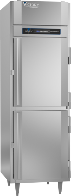 FSA-1D-S1-HD-HC | Ultraspec Half Solid Door Reach-In Freezer