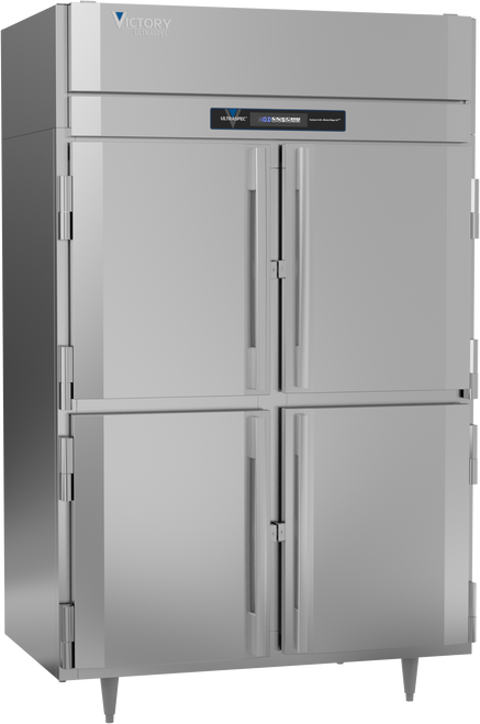 FSA-2D-S1-HD-HC | Ultraspec Half Solid Door Reach-In Freezer