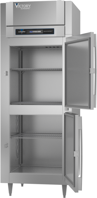 FSA-1D-S1-EW-HD-HC | Ultraspec Extra Wide Half Solid Door Reach-In Freezer FSA-1D-S1-EW-HD-HC | Ultraspec Extra Wide Half Solid Door Reach-In Freezer