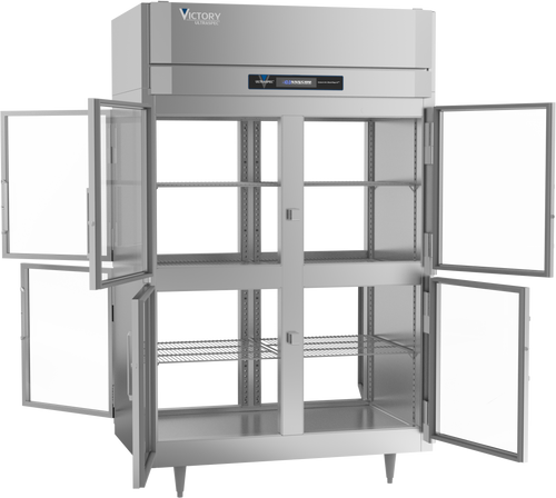 FSA-2D-S1-PT-HG-HC | Ultraspec Half Glass Door Pass-Thru Freezer FSA-2D-S1-PT-HG-HC | Ultraspec Half Glass Door Pass-Thru Freezer