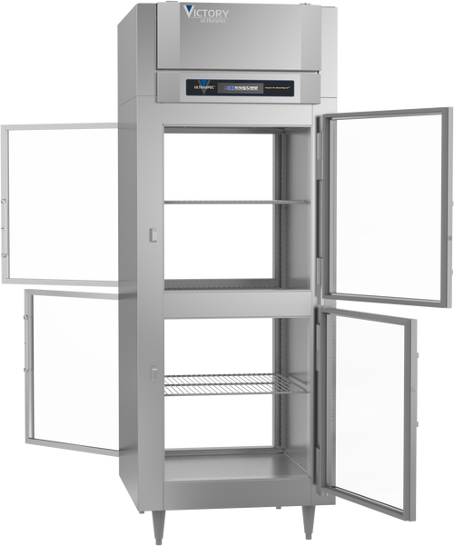 FSA-1D-S1-EW-PT-HG-HC | Ultraspec Extra Wide Pass-Thru Half Glass Door Freezer FSA-1D-S1-EW-PT-HG-HC | Ultraspec Extra Wide Pass-Thru Half Glass Door Freezer