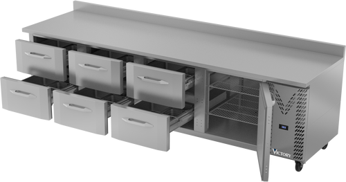 VWRD119HC-6 | 119" Worktop Refrigerator VWRD119HC-6 | 119" Worktop Refrigerator