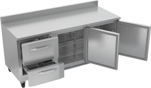VWRD72HC-2 | 72" Worktop Refrigerator VWRD72HC-2 | 72" Worktop Refrigerator