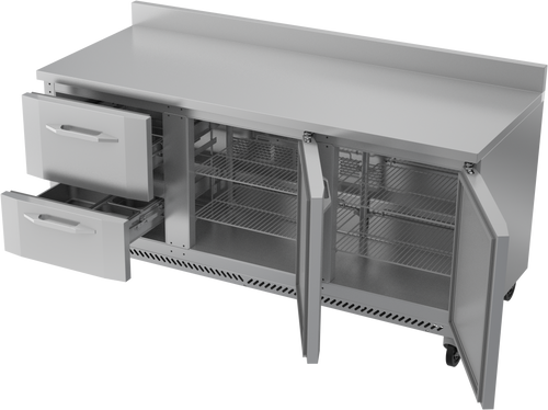 VWRD72HC-2 | 72" Worktop Refrigerator VWRD72HC-2 | 72" Worktop Refrigerator