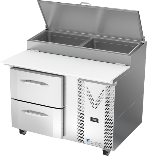 VPPD46HC-2 | 46" Pizza Prep Table