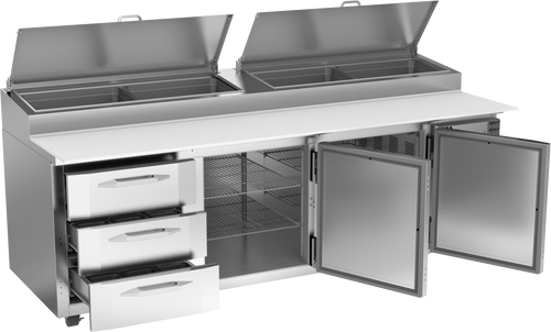 VPPD93HC-3 | 93" Pizza Prep Table VPPD93HC-3 | 93" Pizza Prep Table